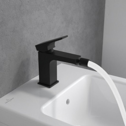 Villeroy&Boch Architectura Square TVB125001000K5 Смеситель для биде (чёрный матовый)