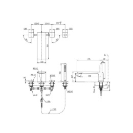 Смеситель для ванны Toto ZL TBP02202R