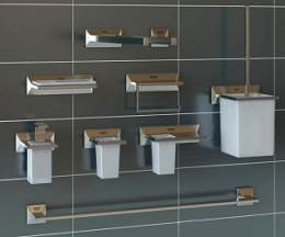 Grohe Allure Brilliant 40497000 Держатель полотенца, широкий
