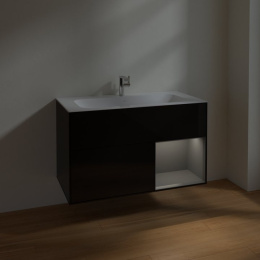 Villeroy Boch Finion F040GKPH Тумба под раковину 996х498 мм (anthracite matt/glossy black)