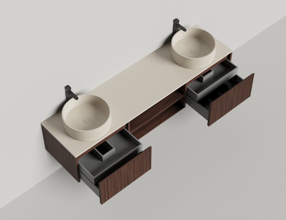 Подвесная тумба Salini Domino (27D220D) RAL