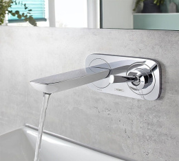 Смеситель для раковины Hansgrohe PuraVida (15084400) хром, белый
