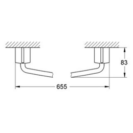 Полотенцедержатель Grohe Tenso 40292000