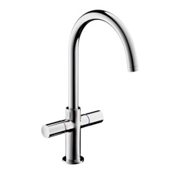 Фото Axor Uno 38040000 Смеситель для раковины (хром)