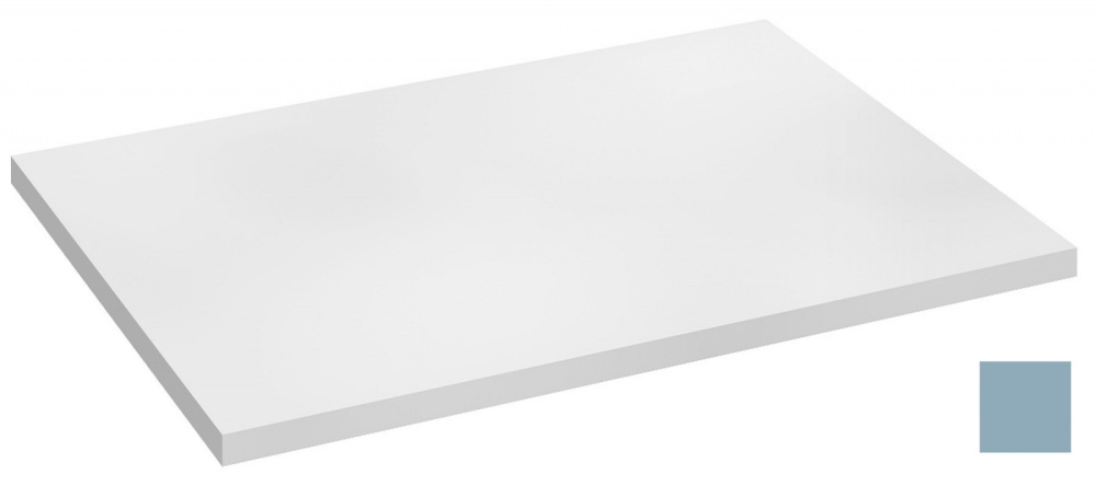 Фото Столешница без выреза под раковину Jacob Delafon Odeon Rive Gauche 70 см, EB2591-S50, цвет аквамарин