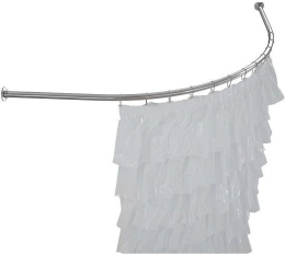 Фото Карниз для ванны Aquanet Bali полукруглый 150х150