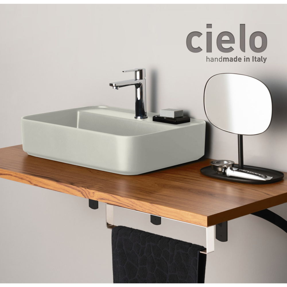 Ceramica CIELO Shui Comfort SHCOLARF PM Раковина для ванной комнаты 60*43 см, подвесная - накладная 