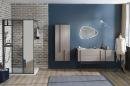 Душевое ограждение Jacob Delafon Nouvelle Vague 500, стекло прозрачное