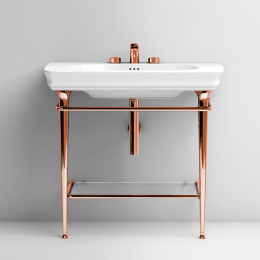 Фото Металическая структура для раковины ArtCeram Civitas (CIA009 77) розовое золото