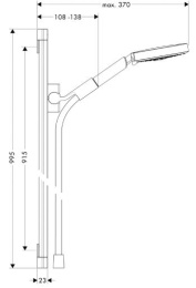 Душевой гарнитур Hansgrohe Raindance (27893000) хром