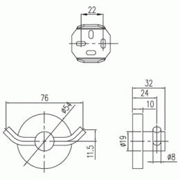 Villeroy&Boch Elements-Tender TVA15101200061 Крючок для халата / полотенца