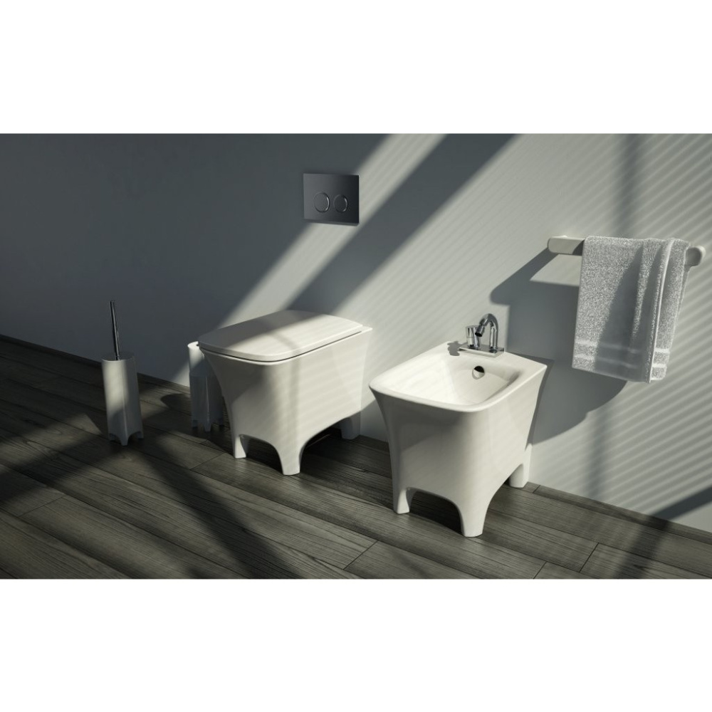 Приставной унитаз ArtCeram Cow (CWV002 01 00) белый