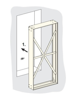 Монтажная рама Keuco Royal Integral 26004170000