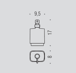 Диспенсер настольный Colombo Time W4281.CR