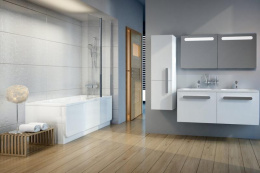 Шторка для ванны Ravak Chrome (7QRA0100Z1)