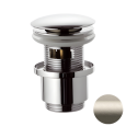 Донный клапан с переливом 1”1/4 Remer 905CC2114XV, сталь