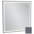 Зеркало Jacob Delafon Allure EB1435-S40, 80 х 80 см, с подсветкой, лакированная рама насыщенный серы