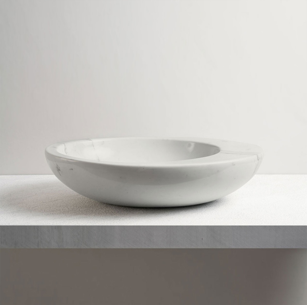 Ceramica CIELO Le Giare LGLA60CS - Раковина накладная на столешницу 60*45 см (Carrara Statuario)