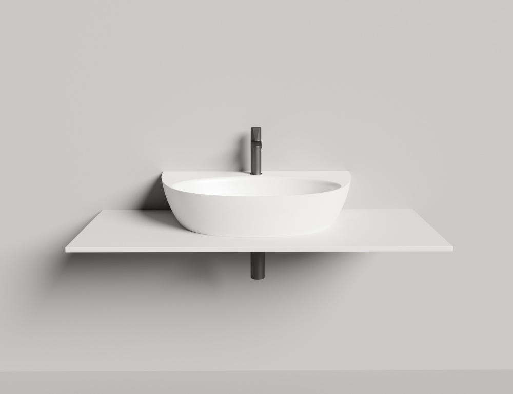 Фото Раковина накладная Salini Alda (140313G)