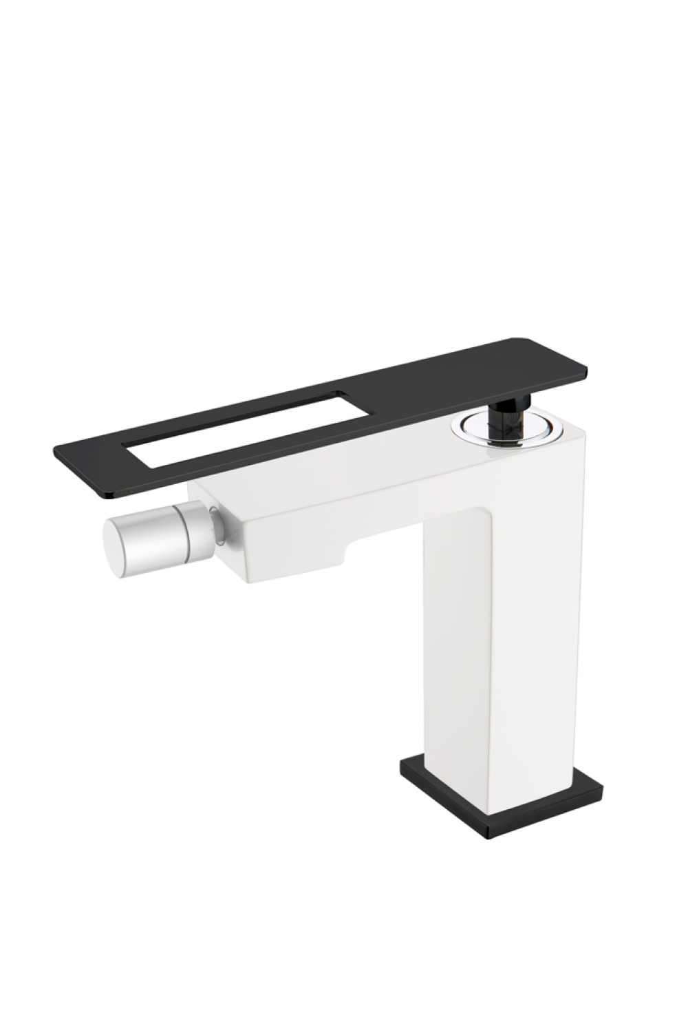 Фото Смеситель для биде Boheme Q (146-WB) белый