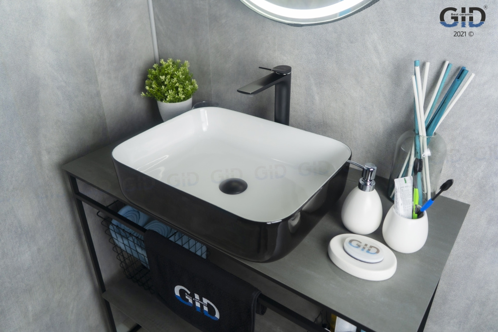 Фото Раковина накладная Gid Nc366