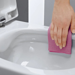 Фото Унитаз подвесной Laufen Lua (8.2008.3.000.000.1) безободковый, белый глянцевый