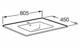 Тумба под раковину Roca Victoria Nord (ZRU9302833)