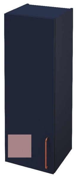 Фото Шкаф-пенал Jacob Delafon Odeon Rive Gauche 40 см, EB2571G/D-RX-S37, цвет нежно-розовый сатин, ручки 