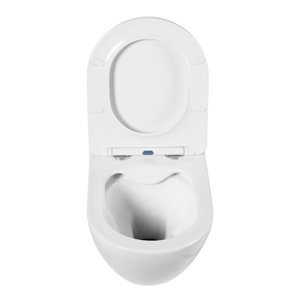 Комплект 4 в 1 Унитаз подвесной BelBagno AMANDA BB051CHR с сиденьем BB051SC + Система инсталляции