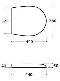 Фото Сиденье с крышкой для унитаза Globo Bowl (BP020BI) белый