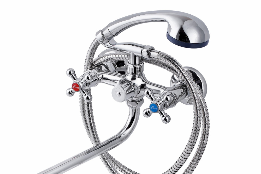 Фото Смеситель для ванны с душем FAUZT FZs-511-54 тип См-ВУДРНШлА