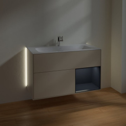 Villeroy Boch Finion G040HGHH Тумба под раковину 996х498 мм (midnight blue matt/sand matt)
