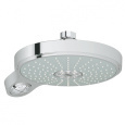 Верхний душ Grohe Power & Soul Cosmopolitan 27765000, 190х190 мм, 4 режима струи, без держателя