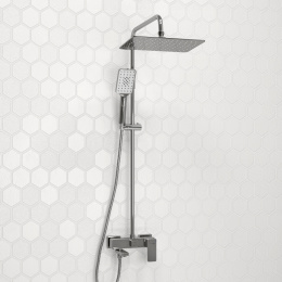 Фото WasserKRAFT A177.069.126.010.CH Душевая система со смесителем