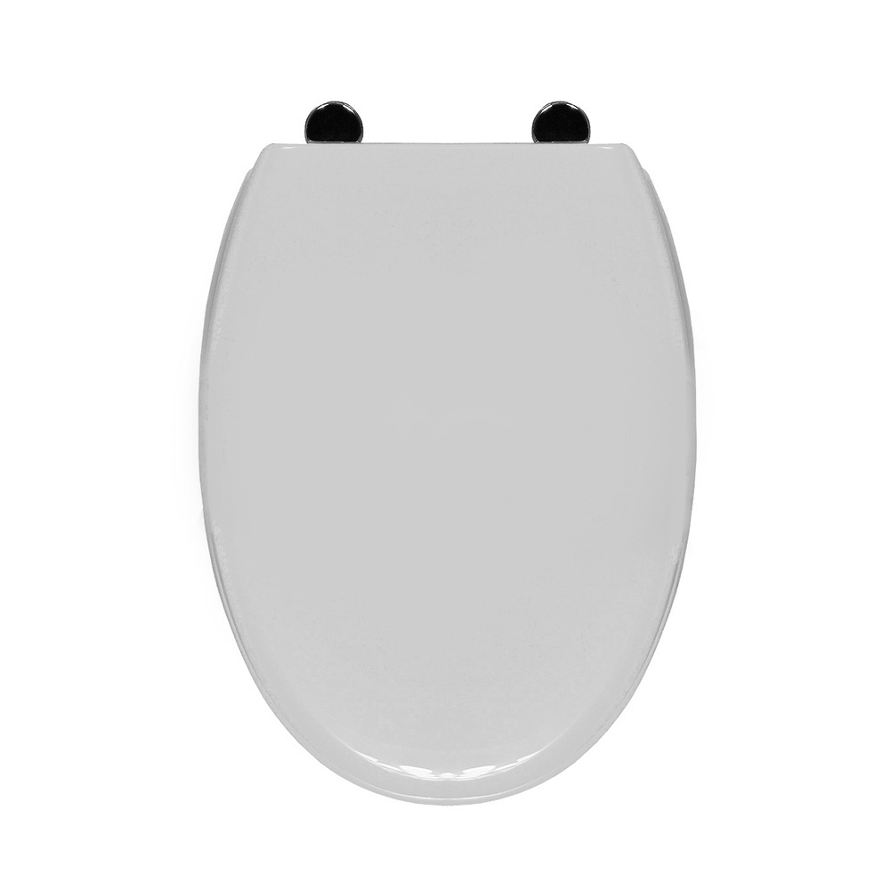 Фото Сиденье с крышкой для унитаза Globo Ronda (RA021) хром, белый