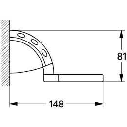 Держатель стакана Grohe Sentosa 40223000