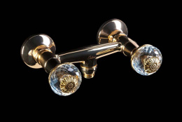 Фото Смеситель для душа Boheme Flora (294-FL) золото