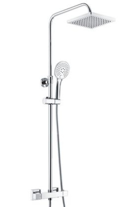 Фото Душевая система Wasserkraft A15502 Thermo с термостатическим смесителем