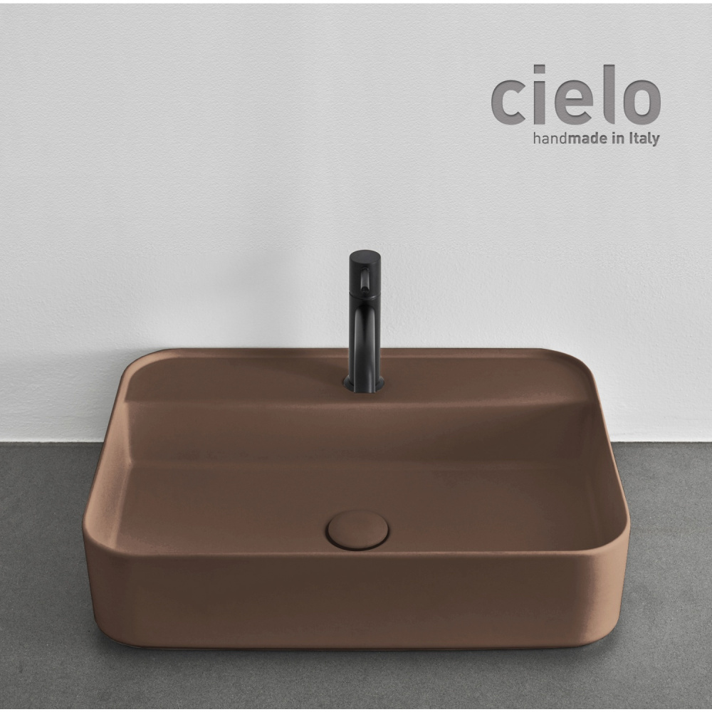 Ceramica CIELO Shui Comfort SHCOLARF AN Раковина для ванной комнаты 60*43 см, подвесная - накладная 