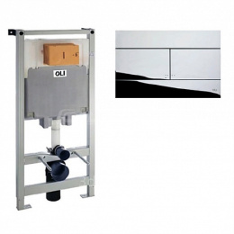Комплект унитаз Sanitana POP 300572mSl00+S10077251000000+S80007461800000 + сиденье+ инсталляцией + к