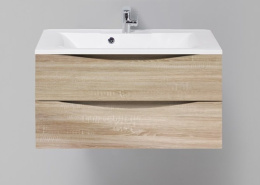 Тумба под раковину BelBagno Marino MARINO-900-2C-SO-WO-P, 90 х 45 х 55 см, Rovere Bianco