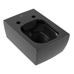 Фото Унитаз подвесной Villeroy&Boch Memento 2.0 (4633R0R7) черный, фаянс