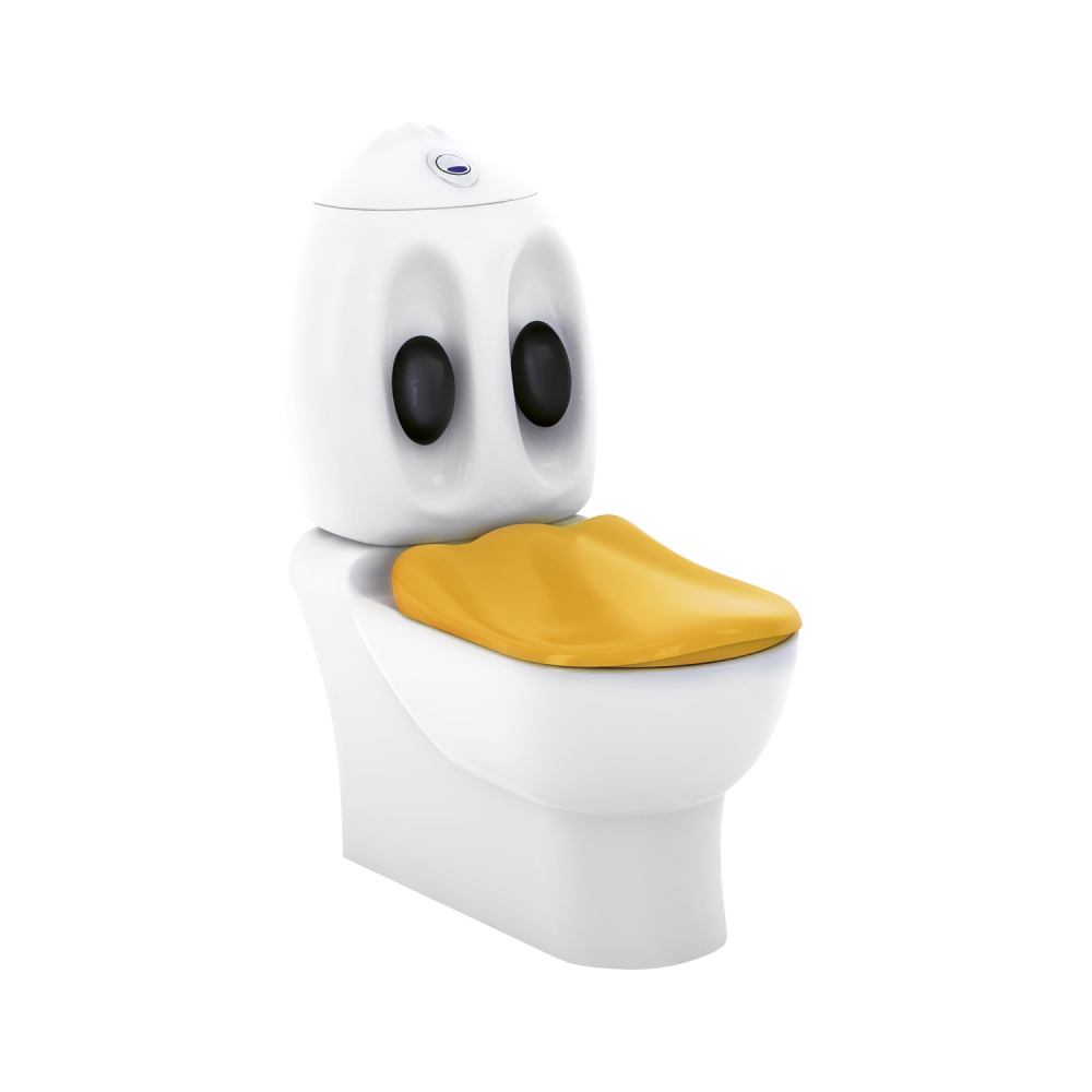 Чаша напольного унитаза Creavit Ducky DC360-11CB00E-0000 без биде