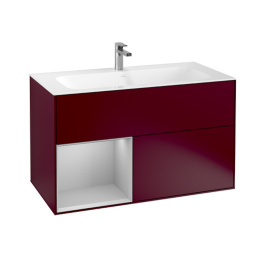 Villeroy Boch Finion F030GJHB Тумба под раковину 996х498 мм (light grey/peony matt)