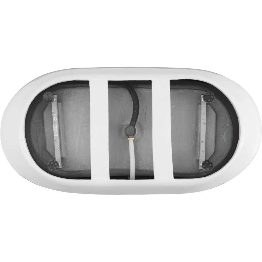 Акриловая ванна 170x78 Aquanet Family Sweet (155778GW) Белый