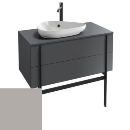 Тумба под раковину Jacob Delafon Nouvelle Vague 100 см, EB3040-N21, серый титан глянцевый