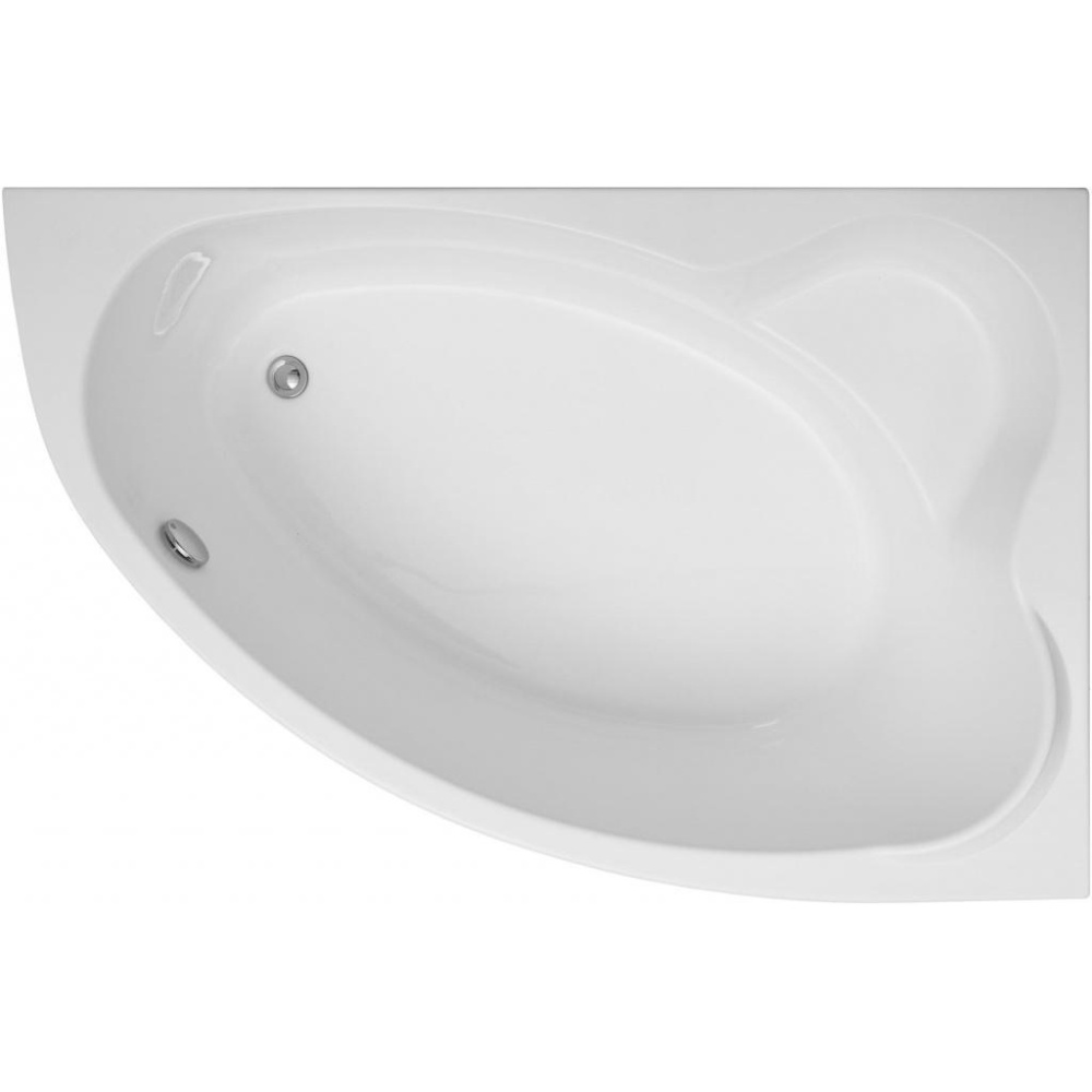 Акриловая ванна 150x100 Aquanet (00254758), асимметричная