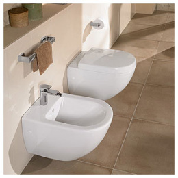 Сиденье с крышкой Villeroy & Boch Subway 9M66S101 с микролифтом