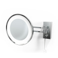 Зеркало косметическое Decor Walther (0122200), с подсветкой, хром