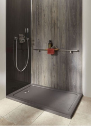 Поддон акриловый Jacob Delafon Flight Safe Couleur 170 x 90 x 4, E62483-F-M65, серо-коричневый